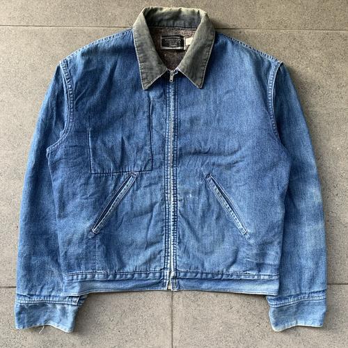 Sears denim vintage work jacket 1970s 