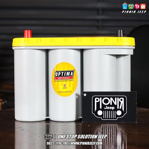 Gambar Aki Mobil Jeep Wrangler JK Rubicon CRD Diesel Optima Kuning Ori USA dari PIONIR JEEP Jakarta Pusat Tokopedia