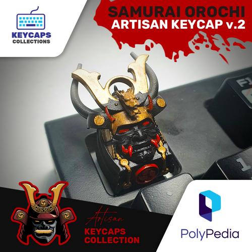 Jual Samurai OROCHI Artisan Keycaps / Keycap V2 - Full Color - Kab ...