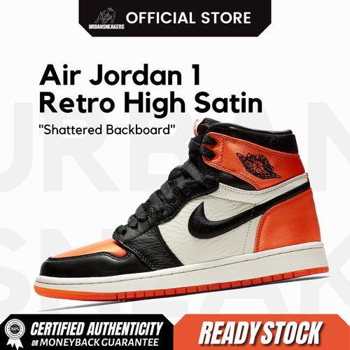 Nike Air Jordan Retro High OG Satin Shattered Backboard AV3725 010 di  Urbansneakersid Tokopedia