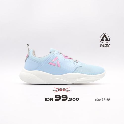 Foto Produk Aerostreet 37-40 Enola Biru - Sepatu Sneakers Sport Wanita Aero Street - 37 dari Aerostreet