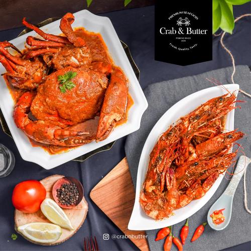 Gambar Udang Cabai Singapura (Singapore Chili Butter Prawn) - 700gr, Mild dari Crab & Butter Jakarta Jakarta Barat Tokopedia