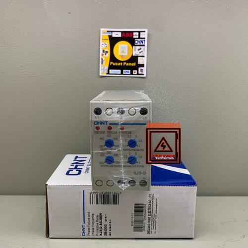 Jual Chint XJ3D Phase Failure Relay Over / Under Voltage Protector