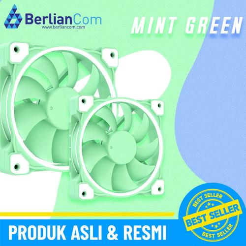 Gambar ID-COOLING IDCOOLING ZF-12025 Pastel Mint Green 120mm PWM Fan dari BerlianCom Kota Surabaya Tokopedia