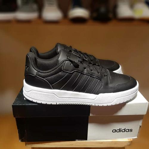 ADIDAS ENTRAP BASKETBALL BLACK WHITE 