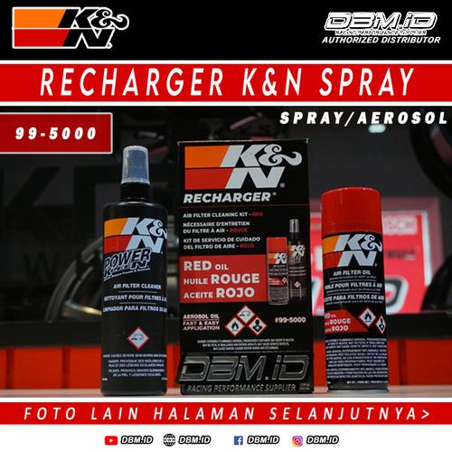 Foto Produk Pembersih Filter K&N Recharger K&N KN KNN Aerosol Oil Spray 99-5000 dari DBM