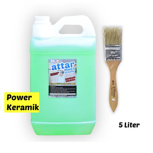 Foto Produk Formula BARU ATTAR Power Pembersih Kerak KERAMIK / WC / Toilet 5 Liter dari Tasneem TangSel