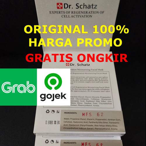 Foto Produk DR SCHATZ mask stem cell Masker ORIGINAL 100% 1 box isi 5 sachet dari BichuShop