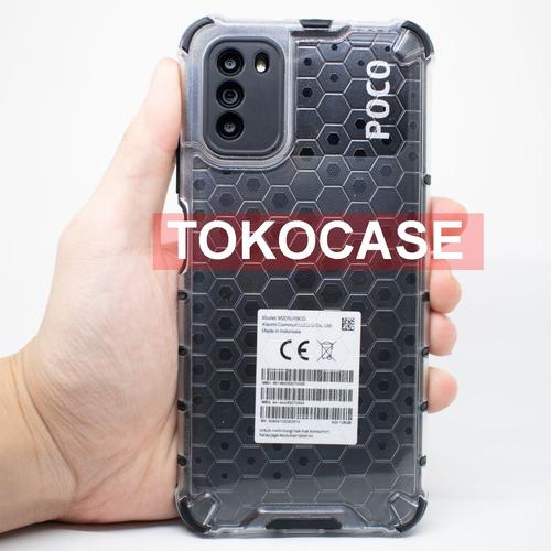 Gambar Honeycomb Hardcase Casing Xiaomi Poco M3 - Poco M3, Clear dari TOKOCASE Jakarta Barat Tokopedia