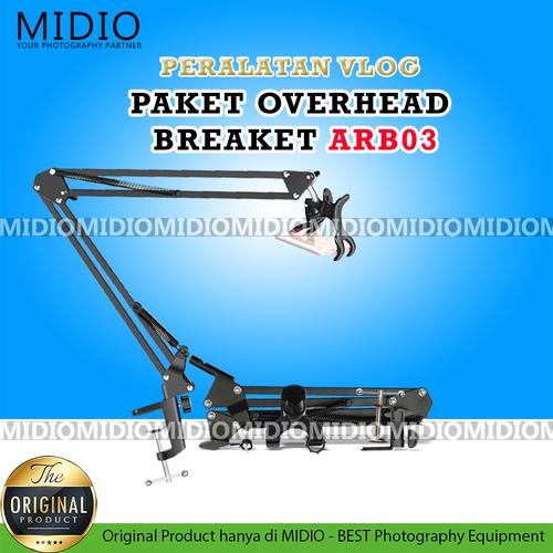 Foto Produk Midio Overhead Braket HP ARB03 Plus HOLDER HP dari Midio