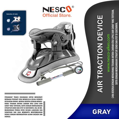Gambar NECK TRACTION DEVICE (ABU-ABU) dari Official Nesco Jakarta Utara Tokopedia