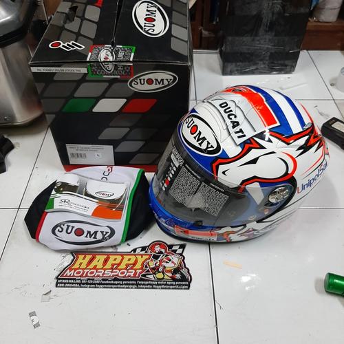 Jual Helm Fullface Suomy Dovioso Casco SY SR Sport Eurofit 59-60cm original  - Kab. Bantul - Happy MotorsportKadipiro | Tokopedia