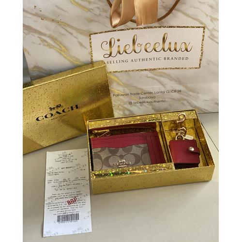 Foto Produk Coach card wallet gift set signature dari liebeelux authentic