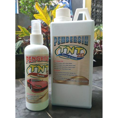 Foto Produk #PAKET HEMAT 1 LITER #PEMBERSIH + PENGKILAP dari tnt blue