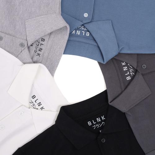 Foto Produk Kaos Polo Pria Premium / Kaos Polo Shirt / Kaos Pria Berkerah - BLANK - Abu Tua, S dari BlankApparelOfficial