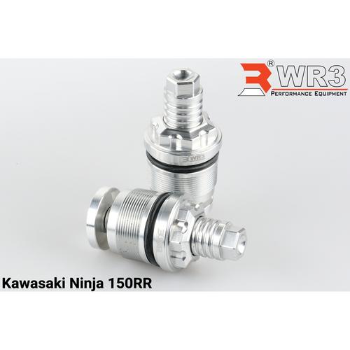 Foto Produk Stelan Shock Preload WR3 Kawasaki Ninja 150 RR Warna Lengkap - Silver dari Xtreme Motor Sport