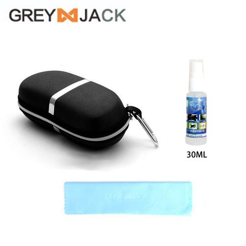 Foto Produk GREY JACK PAKET BOX /Box Resleting hitam/cairan pembersih/kain cermin dari Grey Jack