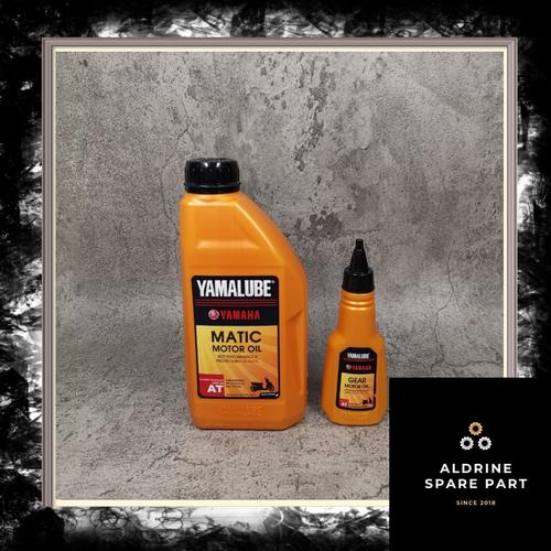 Foto Produk Paket Yamalube Matic 800 ML dan Oli Gardan Yamalube 100 Ml dari Aldrine Spare Part Shop