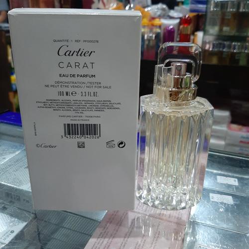 cartier carat edp 100ml tester original 