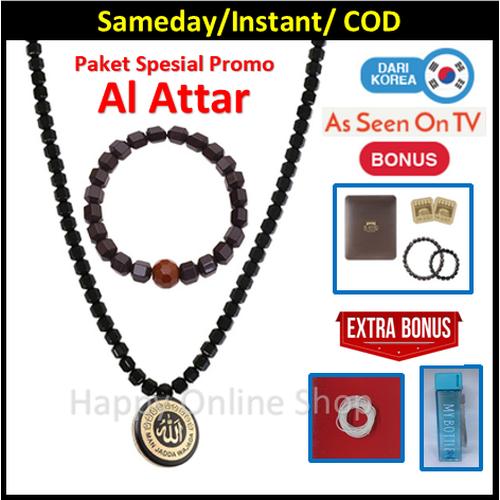 Foto Produk Promo - AL ATHAR Kalung Kesehatan - TASBIH - Black Jade dari Agen Resmi Mega 6