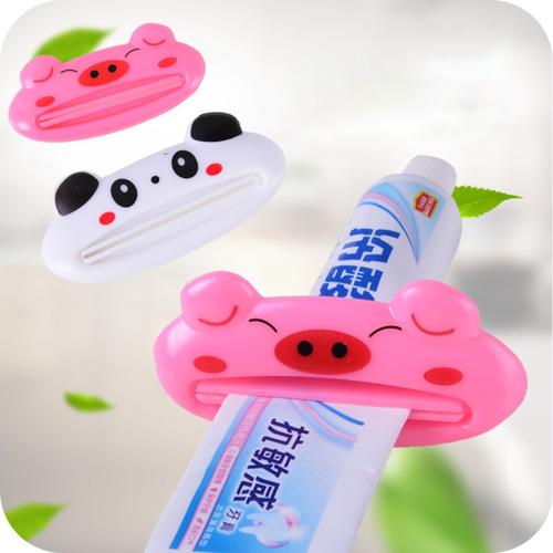 Foto Produk Penjepit Odol Karakter Lucu Dispenser Toothpaste - Alat Pencet Odol - Putih Panda dari MitraBotol