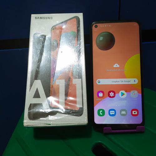 Foto Produk handphone hp samsung galaxy a11 second seken bekas murah 3/32 dari siswaonlineshop