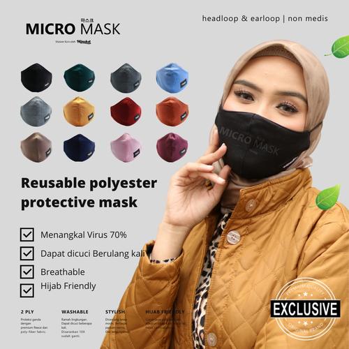 Foto Produk Masker Kain Hijab Muslimah Hijacket (VARIAN RANDOM) dari Hijab Jaket 46