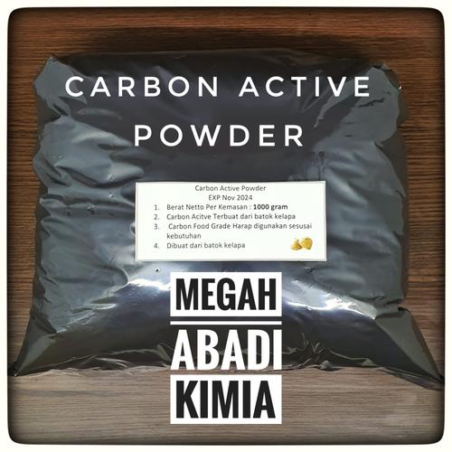 Foto Produk Carbon Active / karbon aktif / Activated Charcoal / powder / 1KG dari Megah Abadi Chem