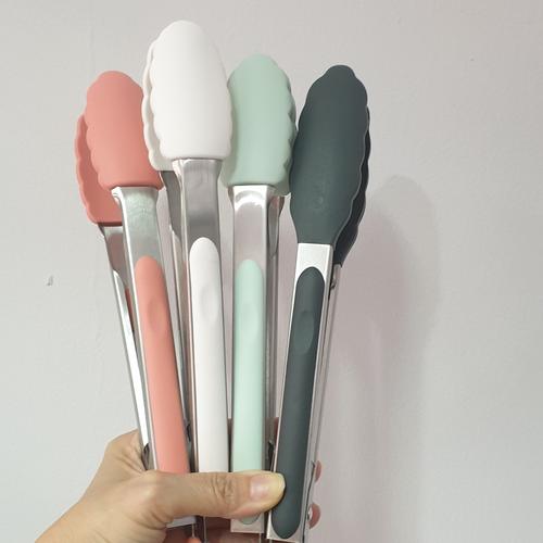 Foto Produk Capitan silikon Cypruz tahan panas penjepit makanan silikon 16 cm - Pink dari wouw