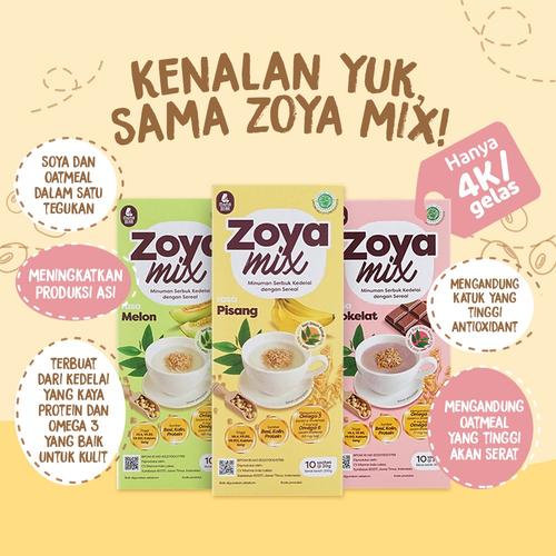 Foto Produk ZOYAMIX zoya mix minuman pelancar asi mamabear - Zoya Pisang dari jerukbali