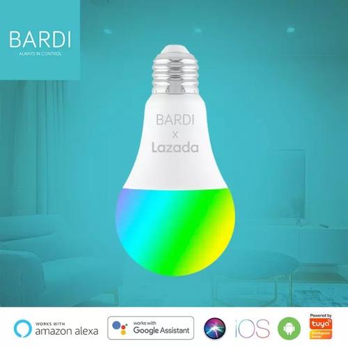 Foto Produk BARDI 7W RGB+W Smart Lampu Light Wifi Wireless IoT Home Automation ORI dari Bardi Jakarta Official