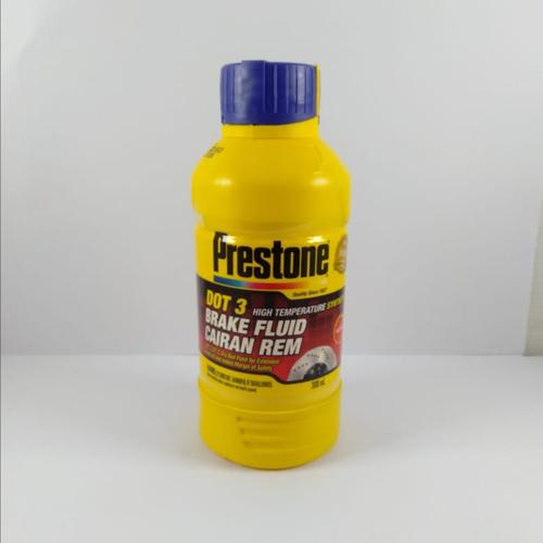 Gambar Minyak Rem Brake Fluid PRESTONE DOT 3 Synthetic HIGH TEMP 300mL - Biru dari varellautoshop Jakarta Timur Tokopedia