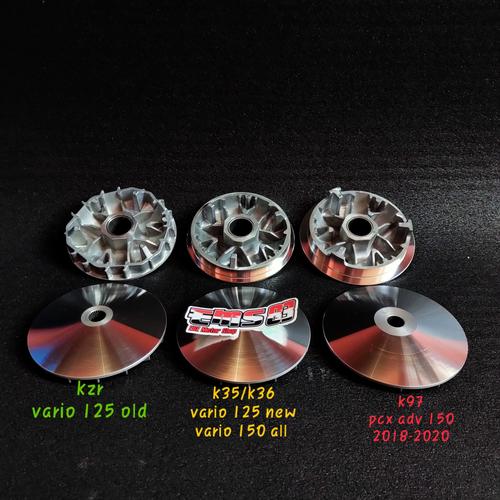 Foto Produk paket performance cvt pulley rumah roller PCX 150 vario 125 vario 150 dari EMS83