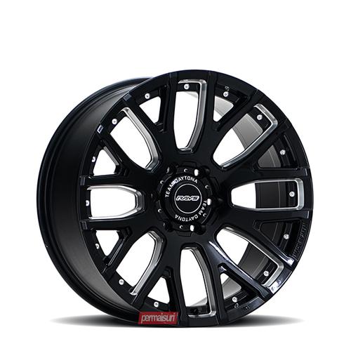 Foto Produk Rays Daytona F8 Gain R20 Black Machining Velg ori for Pajero, Fortuner dari PERMAISURI
