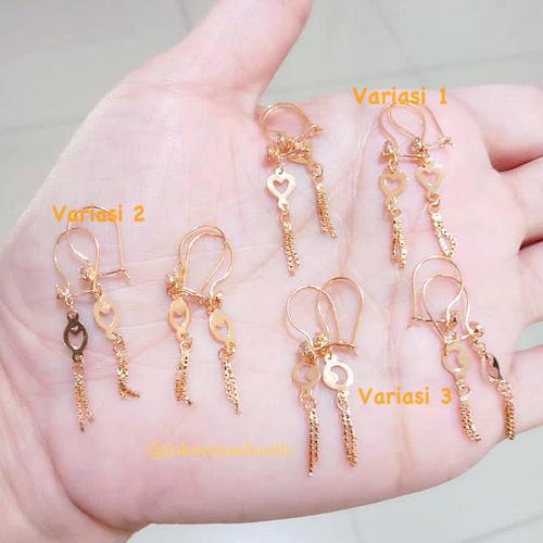Jual Anting Emas 375 Model Italy Panjang 1 2 Gram Variasi 1 Love Kab Bekasi Tokoemasfamily Jual Anting Emas 375 Model Italy Panjang 1 2 Gram Variasi 1 Love Kab Bekasi Tokoemasfamily