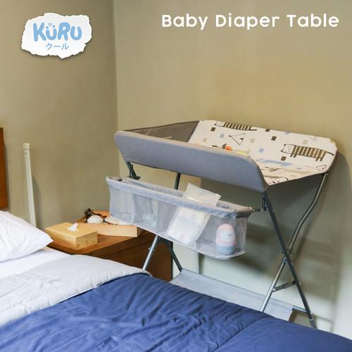 Foto Produk KURU Meja Tempat Ganti Popok Bayi | Baby Changing Diaper Table dari bobo baby shop