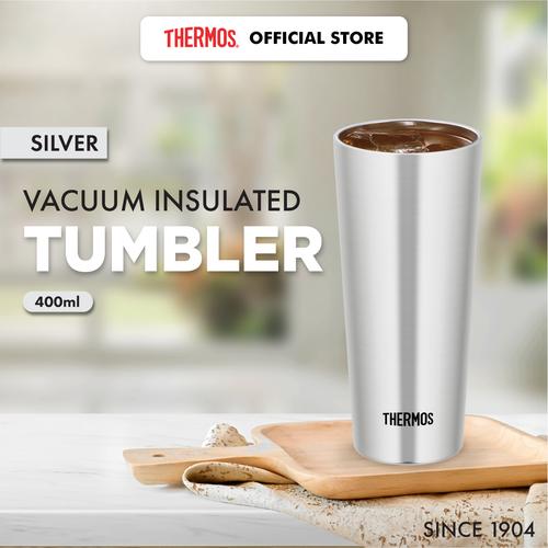 Foto Produk THERMOS Vacuum Insulated Tumbler - Silver 400 ml (JDI-400 S) dari Thermos Indonesia