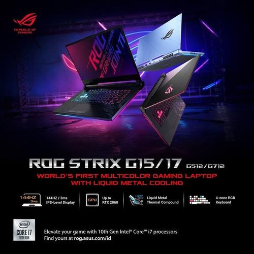 Foto Produk NEW ASUS ROG STRIX G15 G512LI - I75TB9T-O dari ITGARAGEID