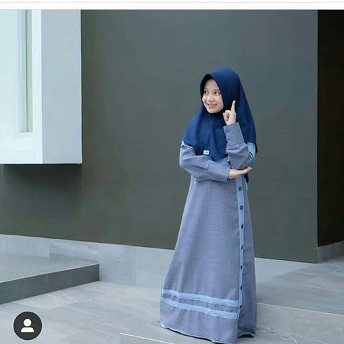 Foto Produk gamis anak wanita baju muslim wanita dari Grosir Pakaian Anak & Dewasa