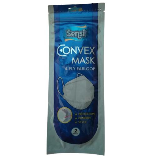 Foto Produk MASKER CONVEX SENSI EARLOOP 4-PLY ISI 2 PCS - Hijau dari SerbaAdaCirebon