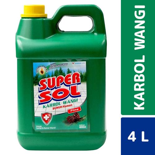 Foto Produk Super Sol Karbol Wangi 4 Liter dari Mesinlaundry