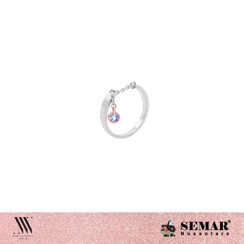 Foto Produk Nikita Willy Gold Positano White Rose Original - Ring Marina dari Semar Nusantara