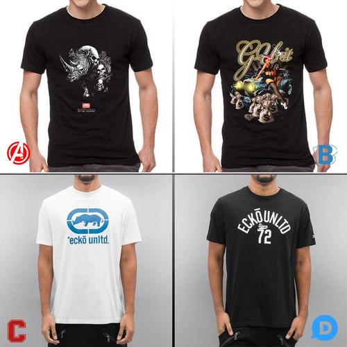Jual Kaos Ecko UNLTD Tshirt - A, S 
