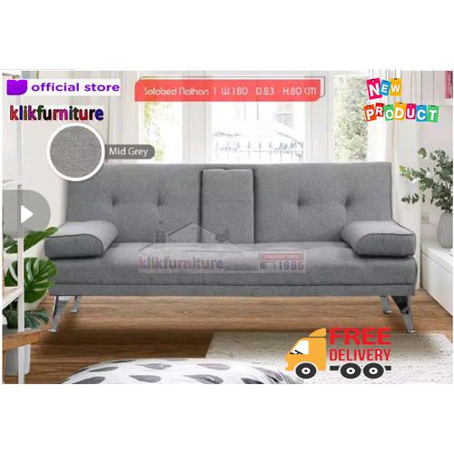 Foto Produk Sofabed Sofa Lipat Minimalis Modern NATHAN dari klikfurniture