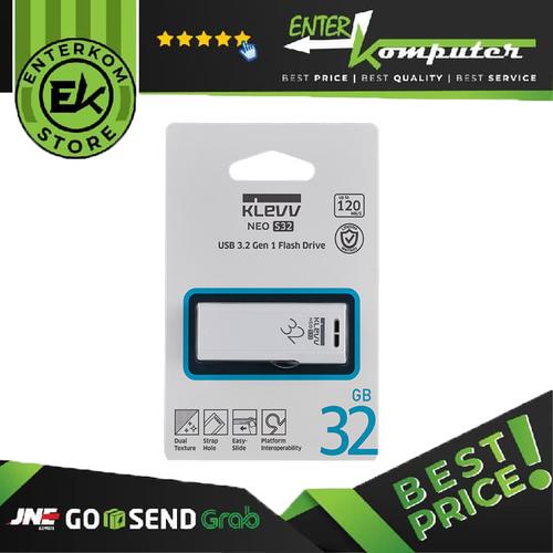 Foto Produk KLEVV NEO S32 32GB - USB 3.2 Gen 1 - K032GUSB4-S3 / Flashdisk 32GB dari Enter Komputer Official