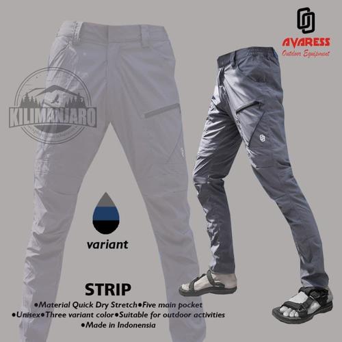 Foto Produk Celana Gunung Quick dry Avaress - Abu-abu, S dari Kilimanjaro Outdoor