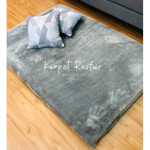 Jual Karpet Bulu Rasfur Karpet Lantai Kasur Bulu Jumbo + Busa Tebal ...