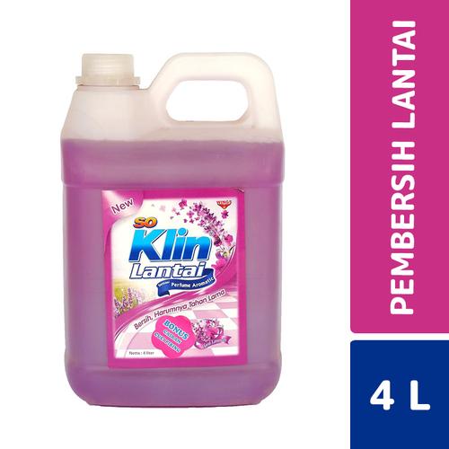 Foto Produk So Klin Lantai Floral Lavender 4 Liter dari Mesinlaundry
