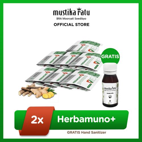 Foto Produk Herbamuno+ Immune Modulator Weekly Pack Free Hand Sanitizer dari Mustika Ratu