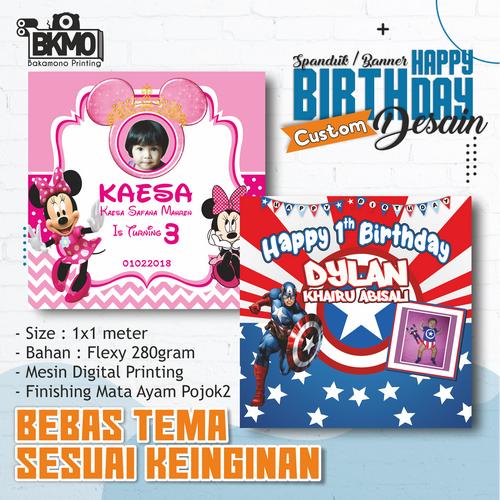 Foto Produk Banner / Spanduk Ulang Tahun dari bakamono printing